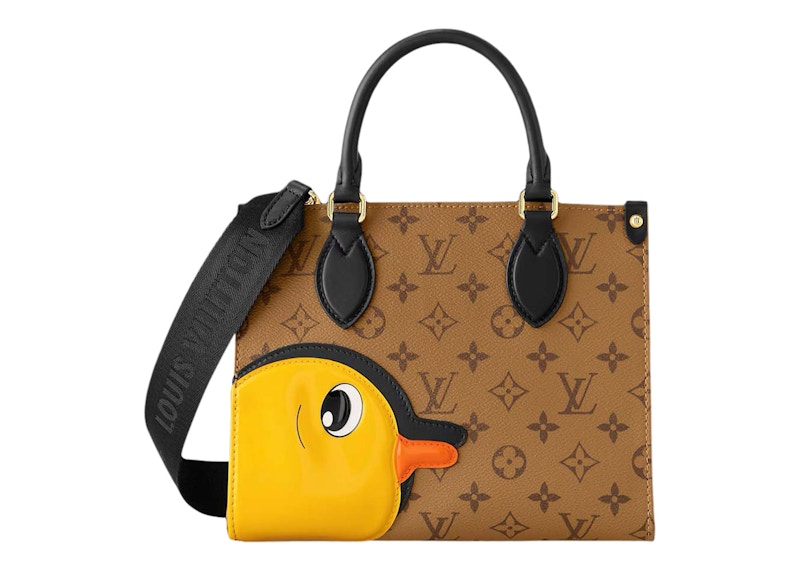 Pre-owned Louis Vuitton Women's X Sun Yitian Onthego Pm In Monogram Reverse