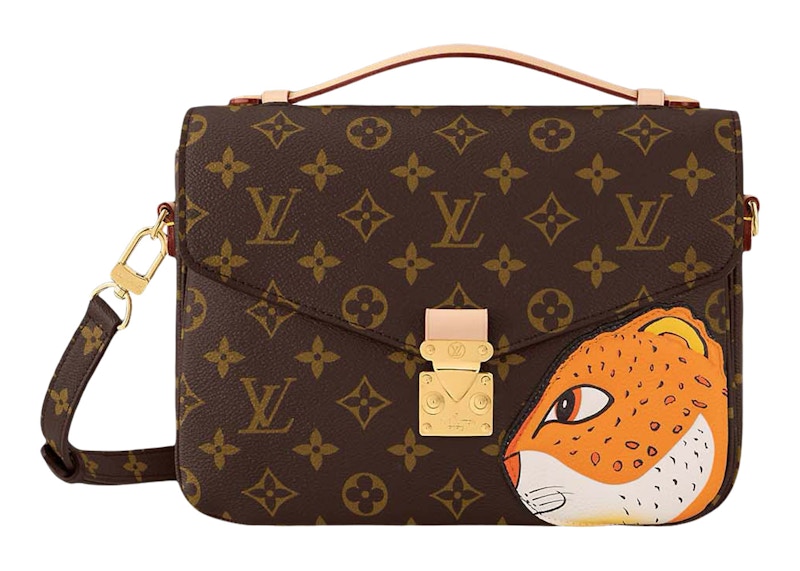 Louis Vuitton x Sun Yitian Pochette Metis Monogram in Coated Canvas with Gold tone US