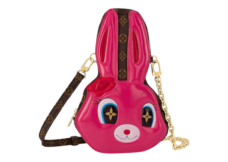 コラボ【Louis Vuitton x Sun Yitian】Wallet On Chain ラビット Louis Vuitton x Sun Yitian Wallet On Chain Rabbit Pink in