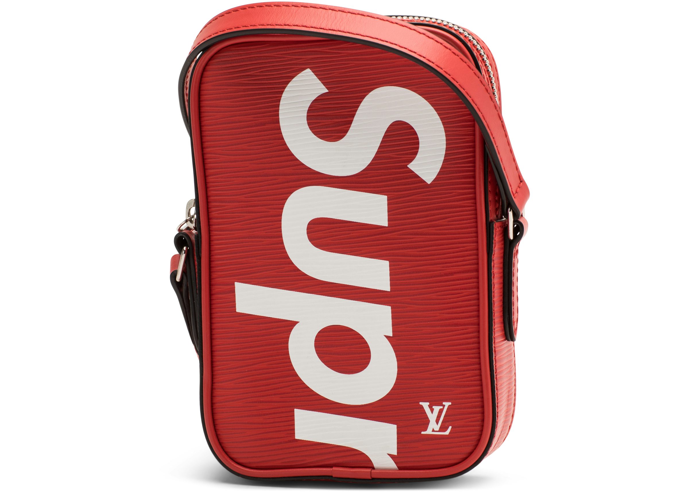 Louis Vuitton x Supreme Epi Danube PPM - Red Messenger Bags, Bags