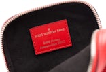 Louis Vuitton x Supreme Danube Pm 10lk1230 Red Epi Leather Cross Body Bag, Louis  Vuitton x Supreme