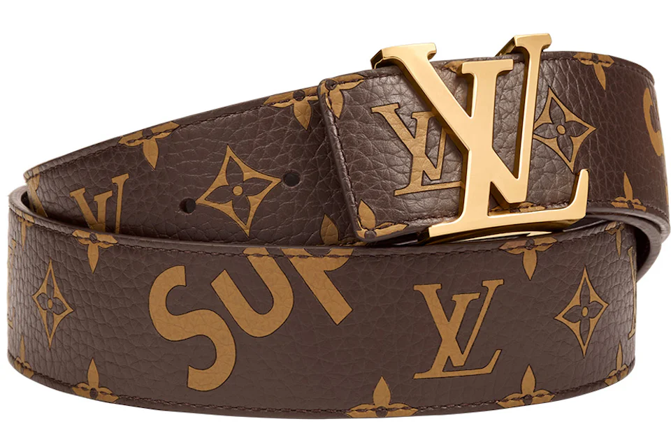 Supreme louis vuitton belt real outlet