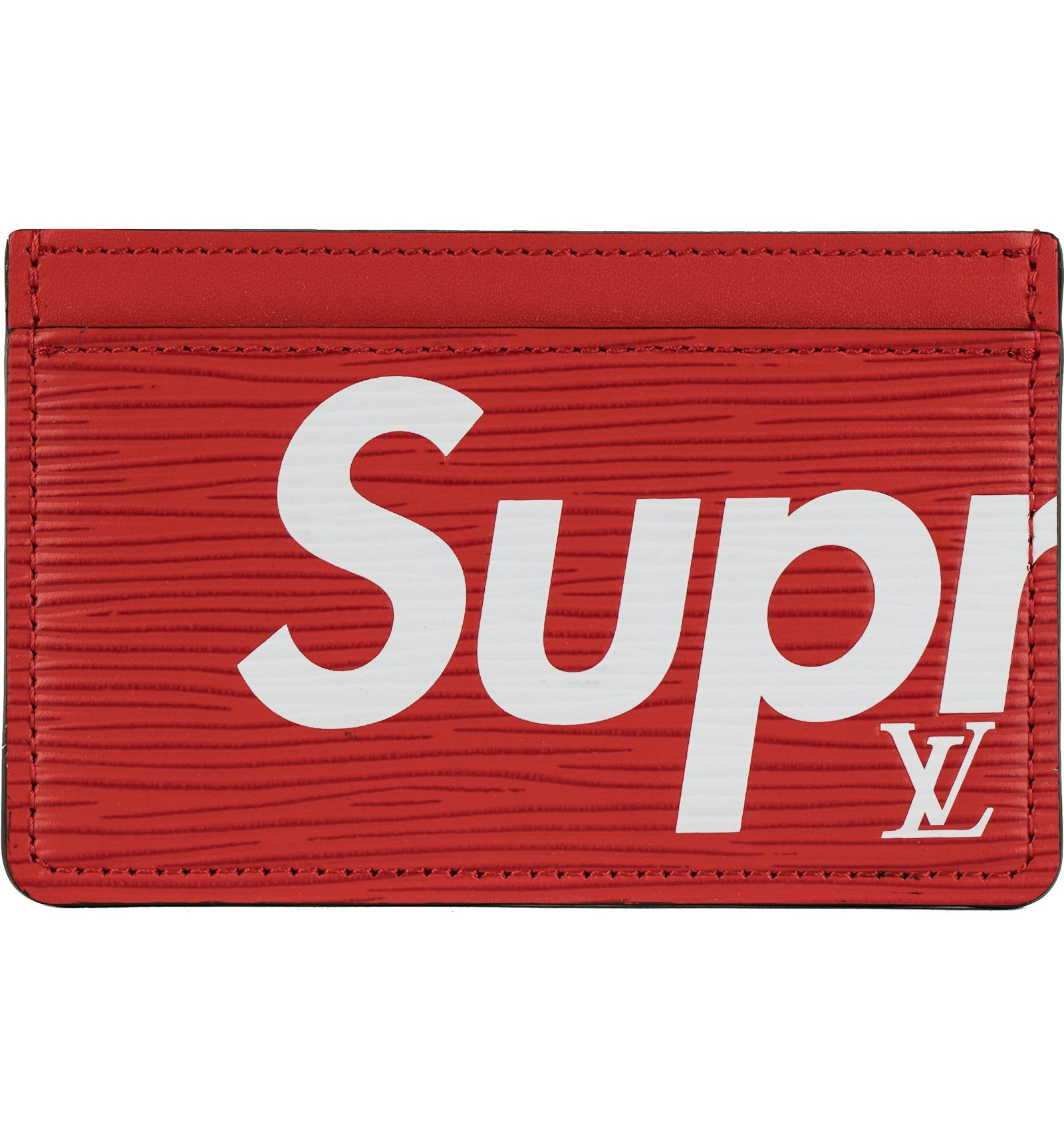 Supreme louis vuitton card holder black Clearance