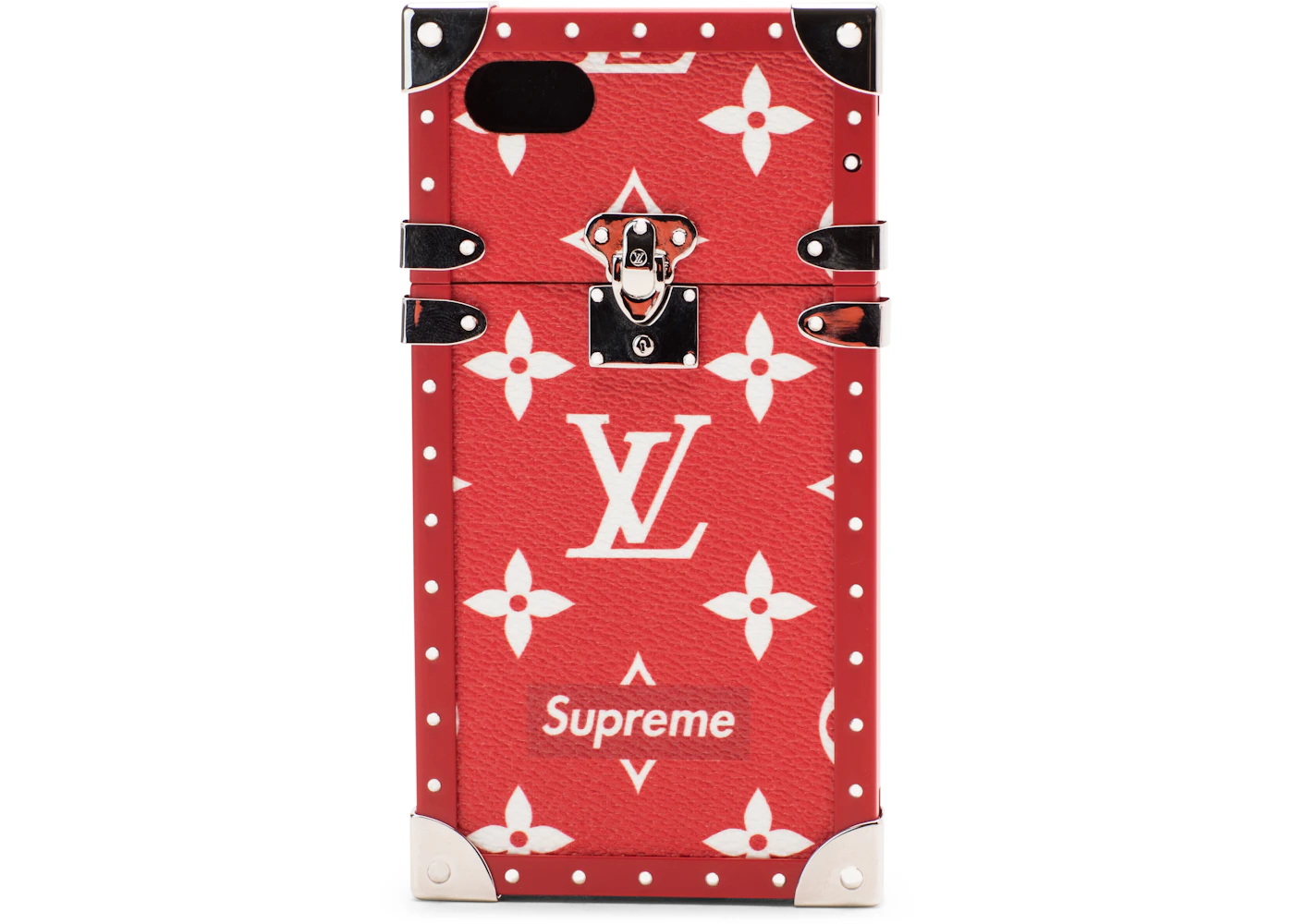 Louis Vuitton X Supreme Iphone 7 Eye Trunk Red Us Louis Vuitton X Supreme Iphone 7 Eye Trunk Red Us