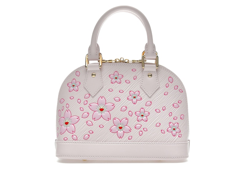 Louis Vuitton x Takashi Murakami Cherry Blossom Alma BB Pink