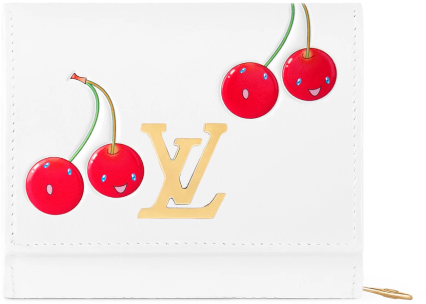 Portafoglio piccolo Louis Vuitton x Takashi Murakami Cherry
