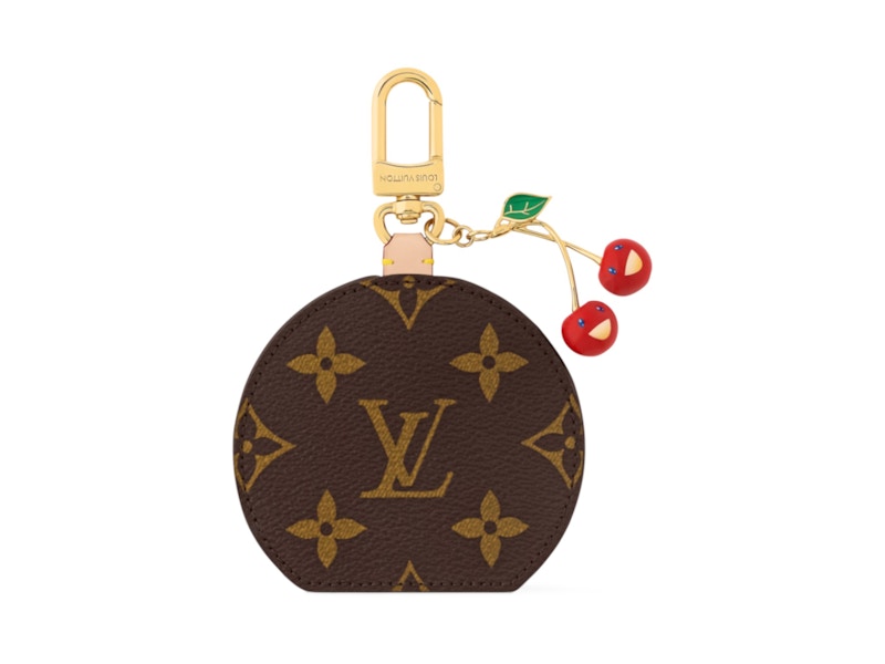 Louis Vuitton LV x TM セリース LV ミニミラー バッグチャーム LV x TM Cerise LV Mini Mirror Bag Charm S00 - Women