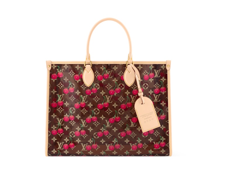 Louis Vuitton x Takashi Murakami Cherry OnTheGo GM Crystal