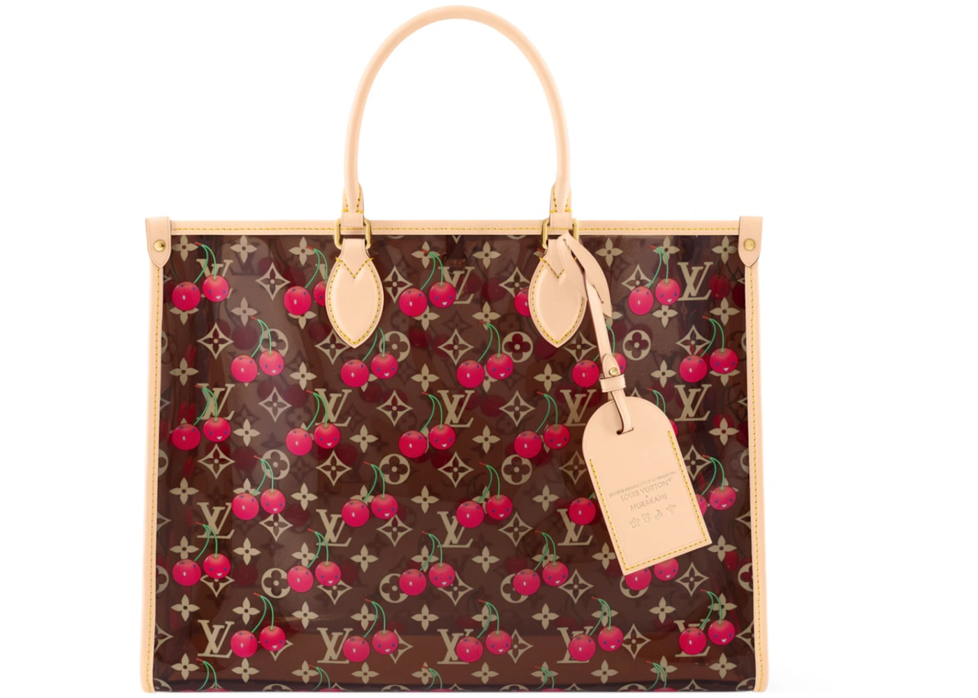 Takashi Murakami Virgil Abloh Tote Bag Louis Vuitton X Takashi