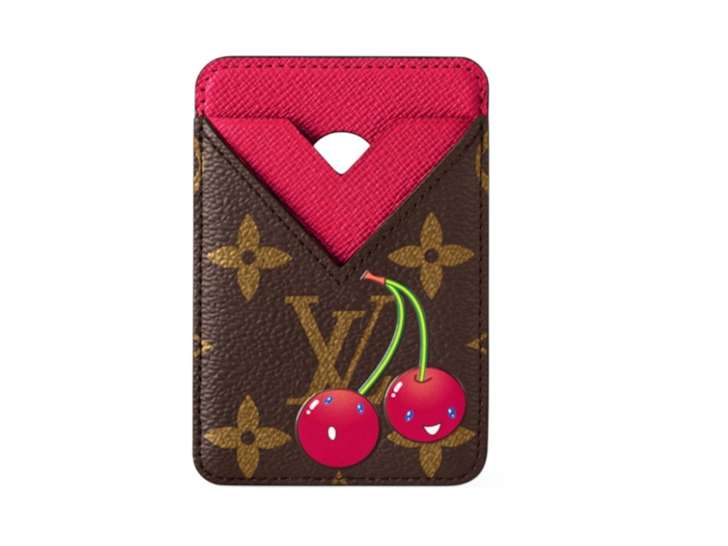 コラボ【LOUIS VUITTON x 村上隆】Porte Cartes Magnet Monogram コラボ【LOUIS VUITTON x 村上隆】Porte Cartes Magnet Monogram