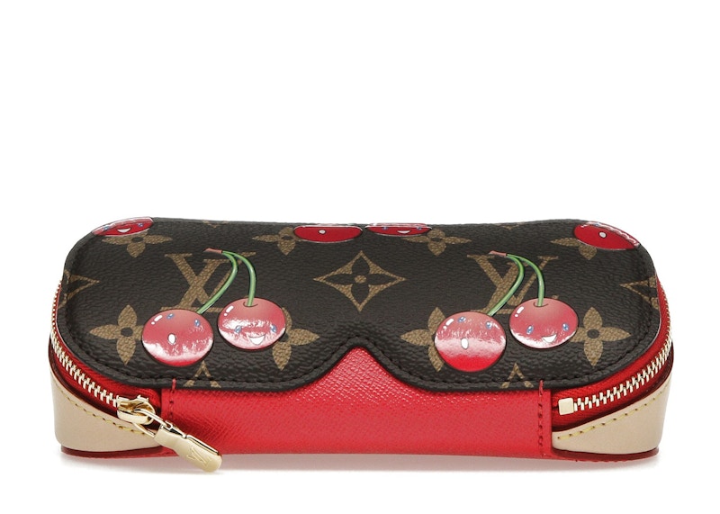 コラボ♡チェリー【LOUIS VUITTON】サングラスポーチ Louis Vuitton x Takashi Murakami Cherry Sunglasses Pouch