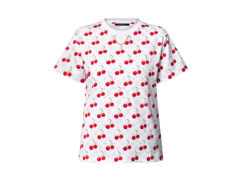 Louis Vuitton x Takashi Murakami Cherry T-shirt White Men's