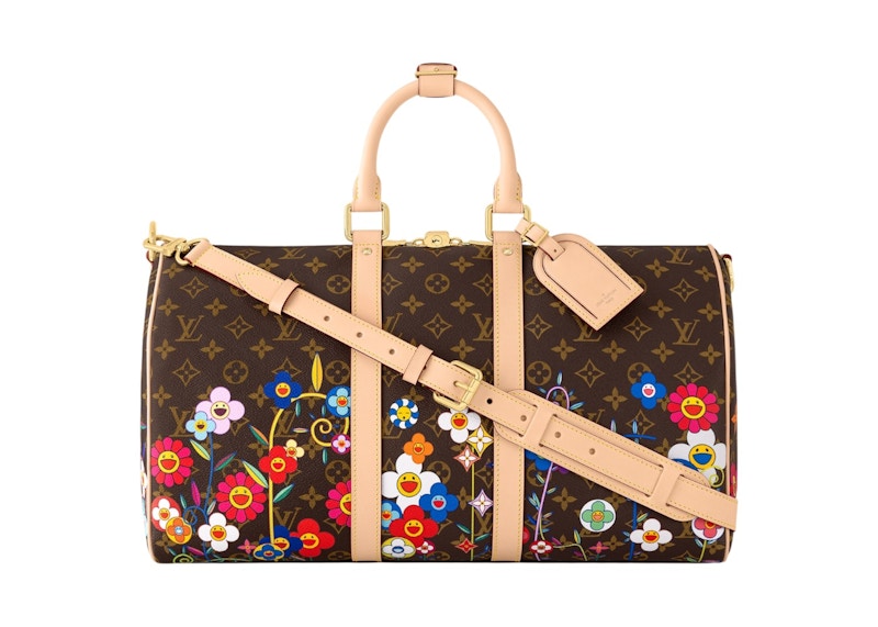 Louis Vuitton x Takashi Murakami Keepall Bandouliere 45 Monogram