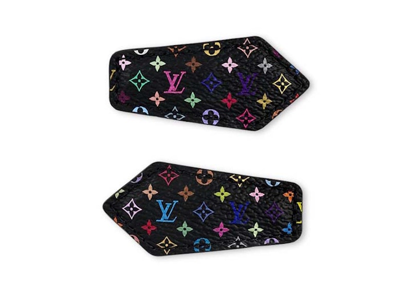 【モノグラム】Louis Vuitton LV Backstage Mini ヘアクリップ Louis Vuitton x Takashi Murakami Monogram Multicolor Mini LV