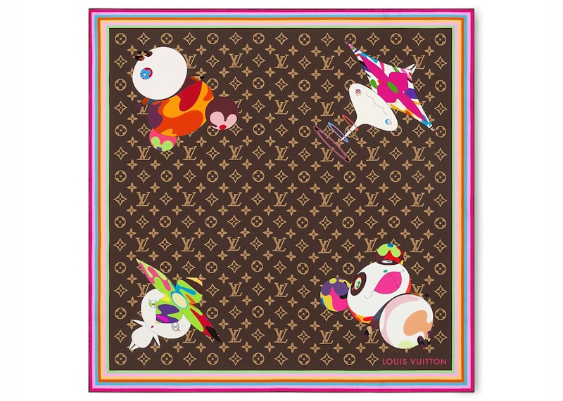 Louis Vuitton Takashi Murakami Monogram Superflat Square 90