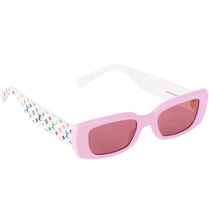 Louis Vuitton x Takashi Murakami Multigram Cat Eye Sunglasses Pink