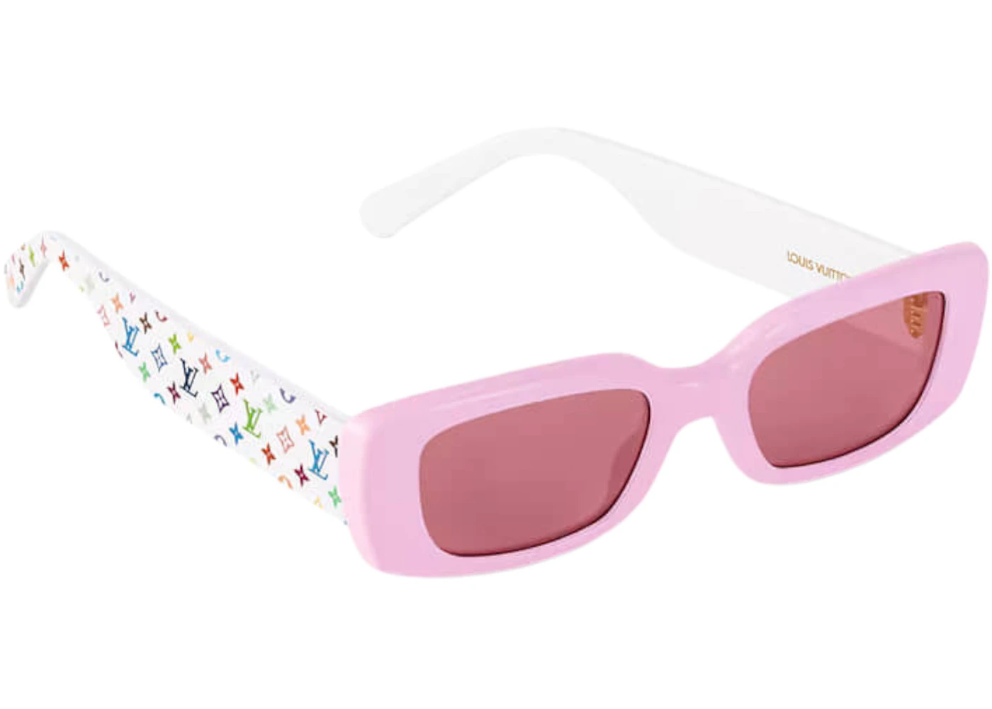 Louis Vuitton x Takashi Murakami Cat Eye Sonnenbrille mit