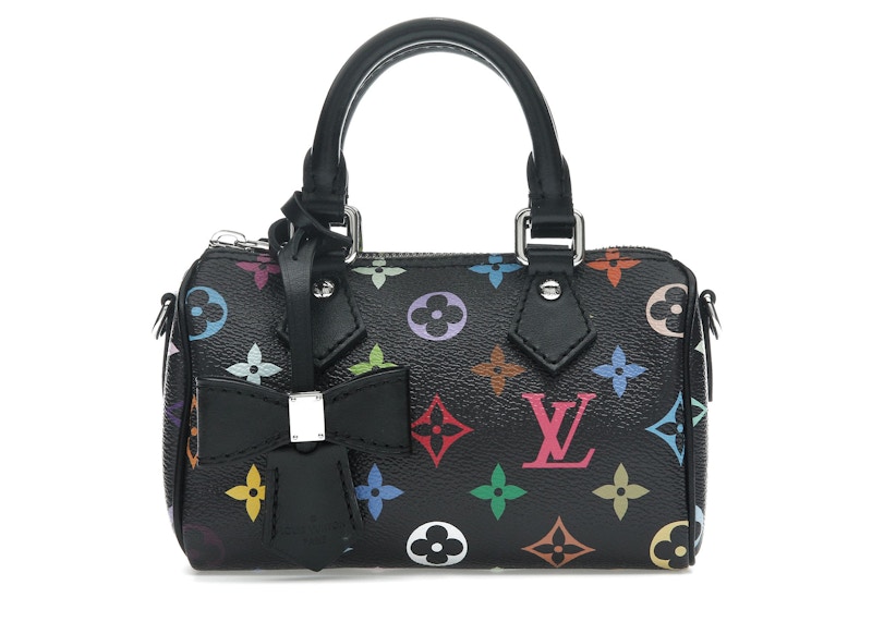Louis Vuitton x Takashi Murakami Nano Speedy Black