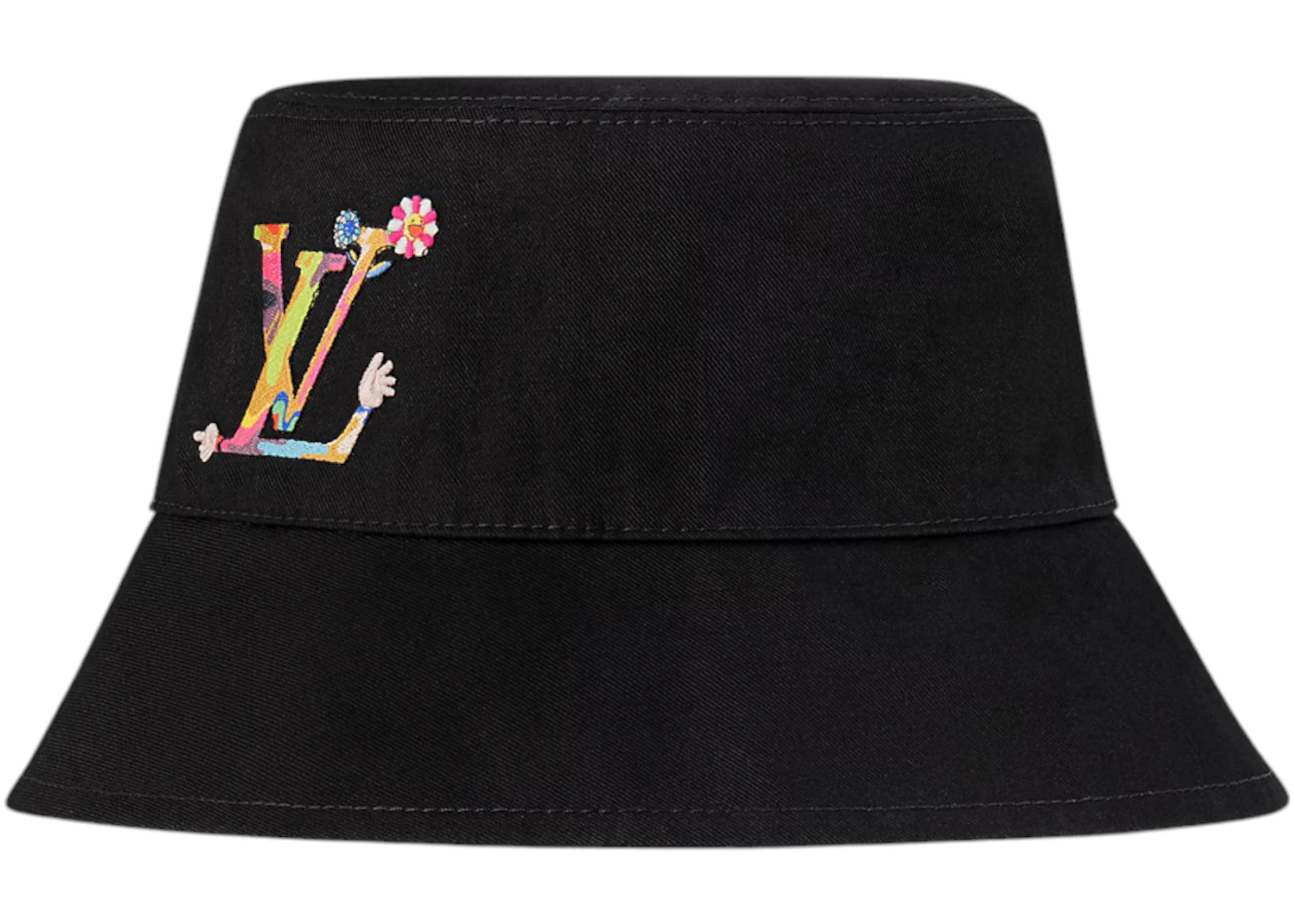 Louis Vuitton x Takashi Murakami Reversible Superflat Bucket Hat