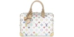 Louis Vuitton x Takashi Murakami Speedy Bandouliere 25 White Multicolored