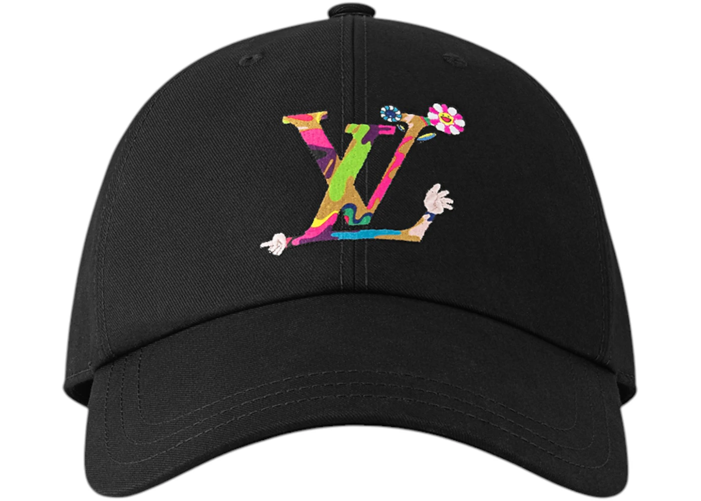 Louis Vuitton x Takashi Murakami Superflat Cap Black FW24 US