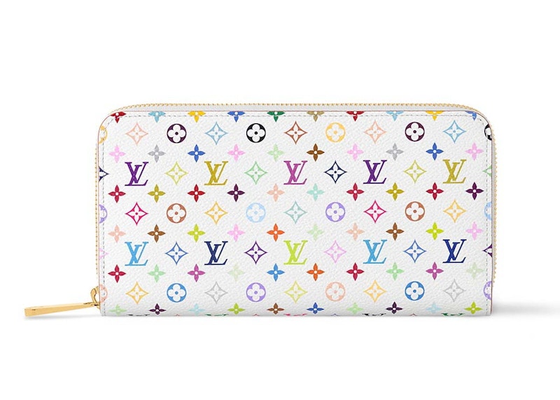 Louis Vuitton x Takashi Murakami Zippy Wallet White Louis Vuitton x Takashi Murakami Zippy Wallet White