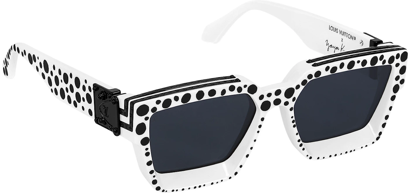 Louis Vuitton x Yayoi Kusama 1.1 Millionaires Infinity Dots Sunglasses White/Black (Z1900E)