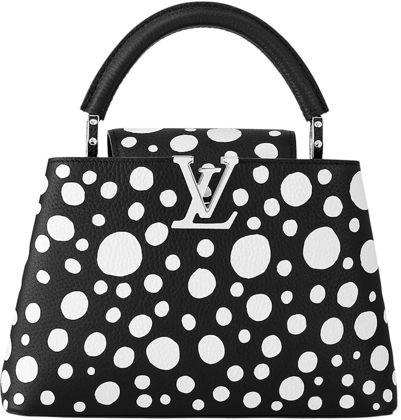 Louis Vuitton Bag Capucines BB Silver by Yayoi Kusama – YangGallery