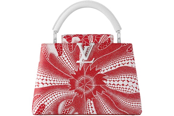 Louis Vuitton x Yayoi Kusama Capucines BB Rojo/Blanco