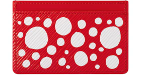 Louis Vuitton x Yayoi Kusama Card Holder Red/White