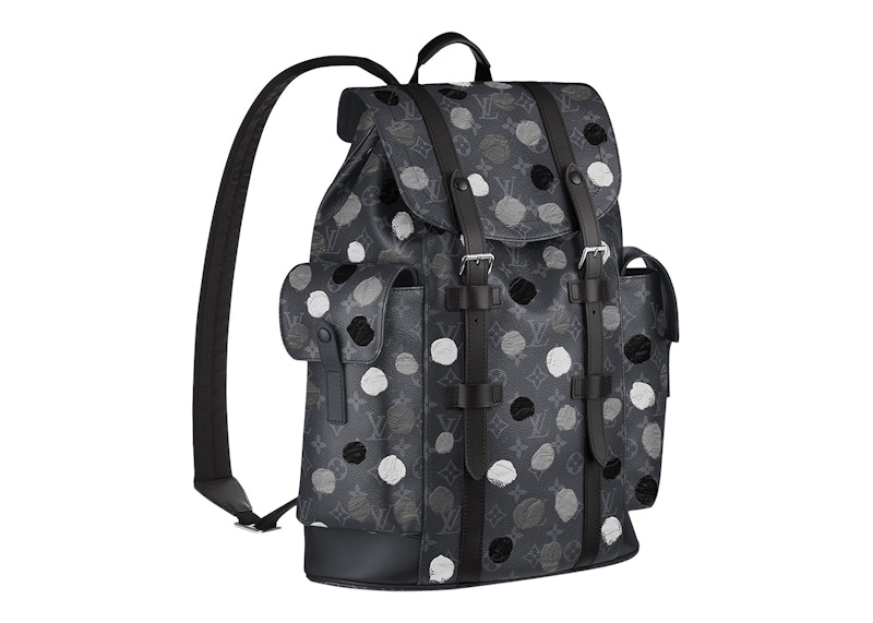 Louis Vuitton x Yayoi Kusama Christopher MM Monogram Eclipse Black