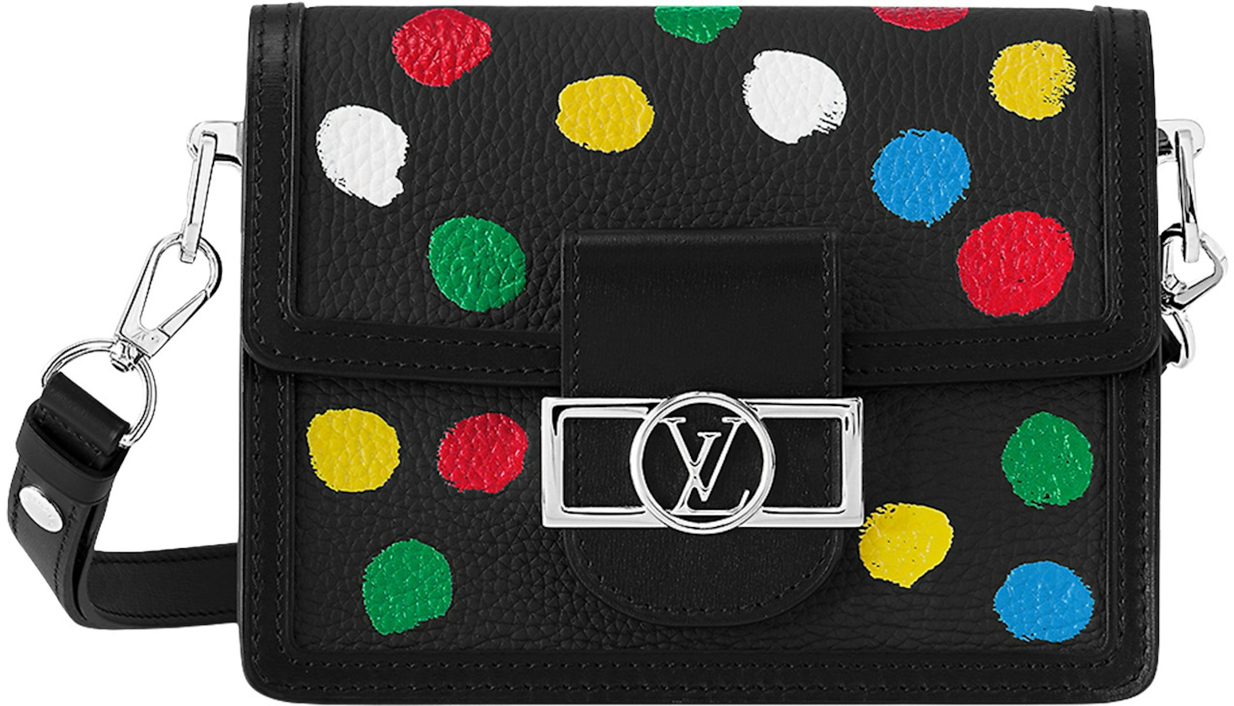 Louis Vuitton x Yayoi Kusama Dauphine MM Shoulder Bag