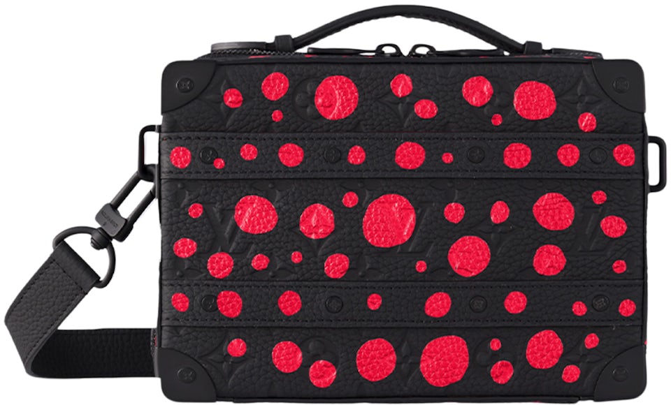 Louis Vuitton x Yayoi Kusama Handle Soft Trunk Black/Red in Taurillon  Cowhide Leather with Black-tone - US