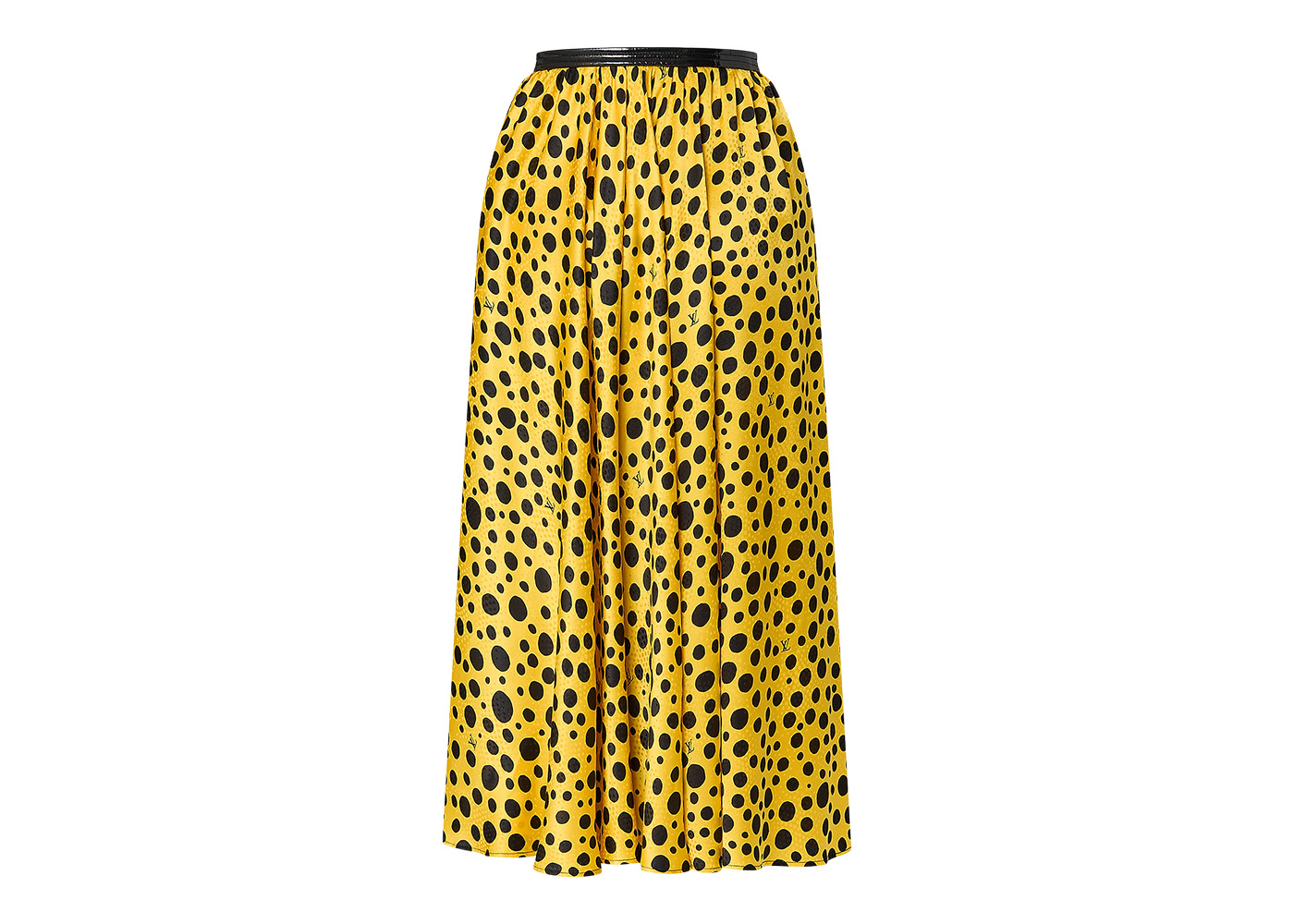 Louis Vuitton x Yayoi Kusama Infinity Dots Midi Skirt Ocre/Yellow