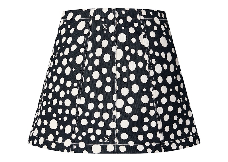 Louis Vuitton x Yayoi Kusama Infinity Dots Mini Skirt Black