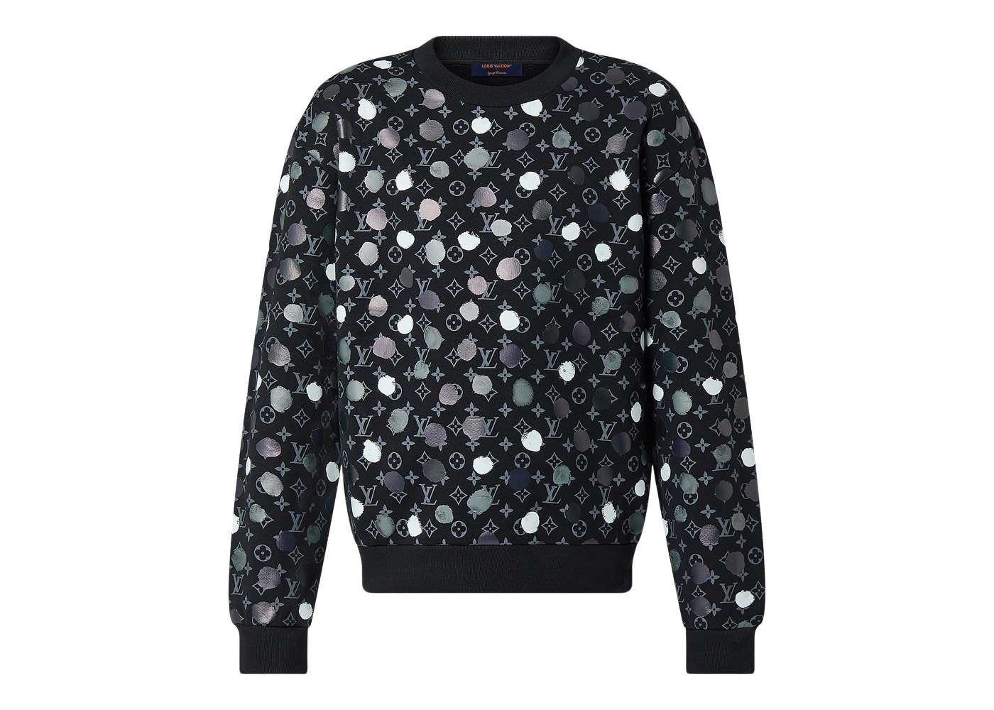 Louis Vuitton x Yayoi Kusama Infinity Dots Printed Crewneck Black