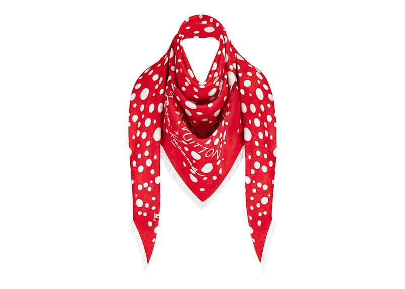 Louis vuitton best sale red shawl