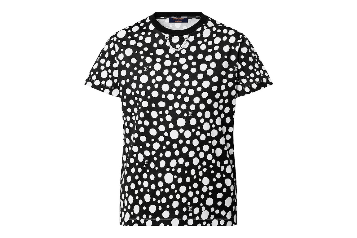 Pre-owned Louis Vuitton X Yayoi Kusama Infinity Dots T-shirt Black/white