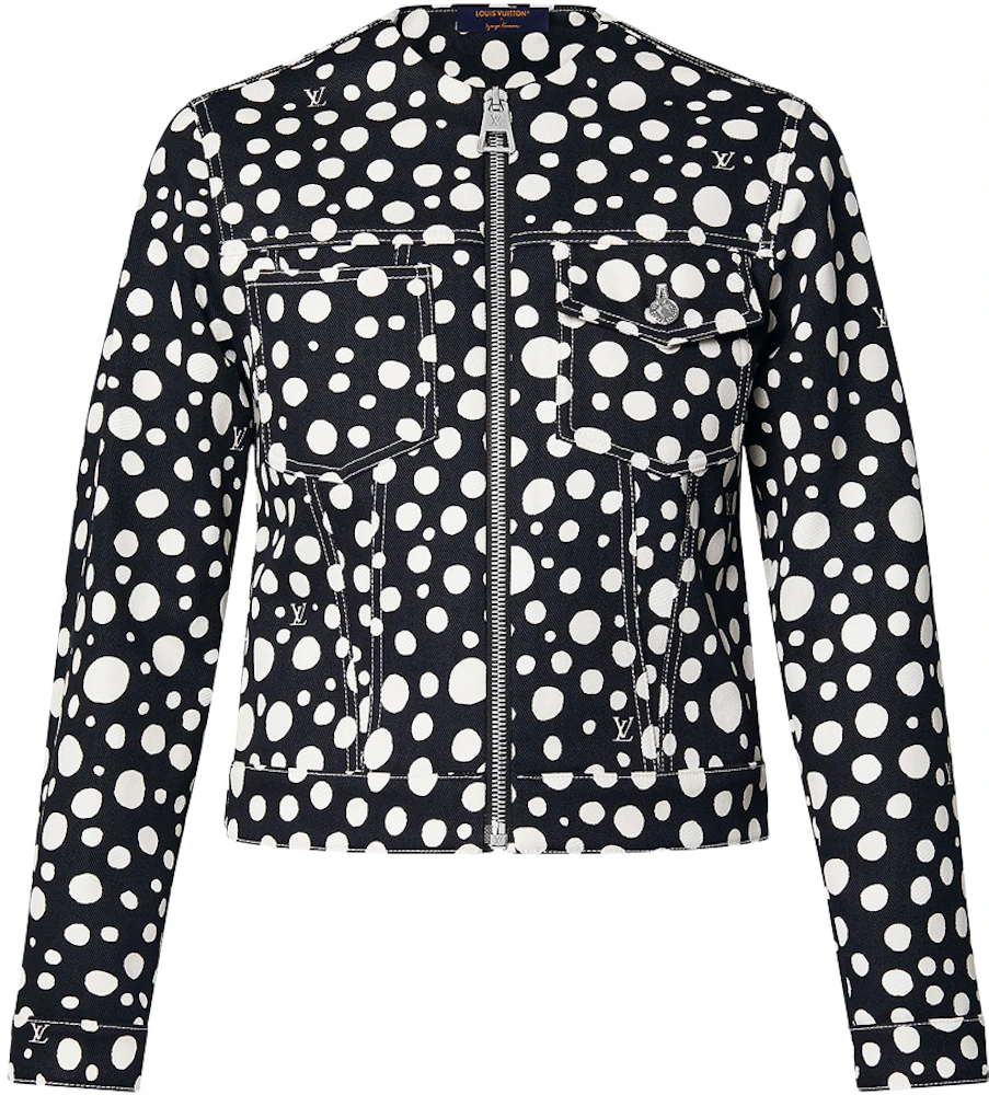 Louis Vuitton x Yayoi Kusama Painted Dots Denim Jacket Indigo/Blue - FW22 -  US