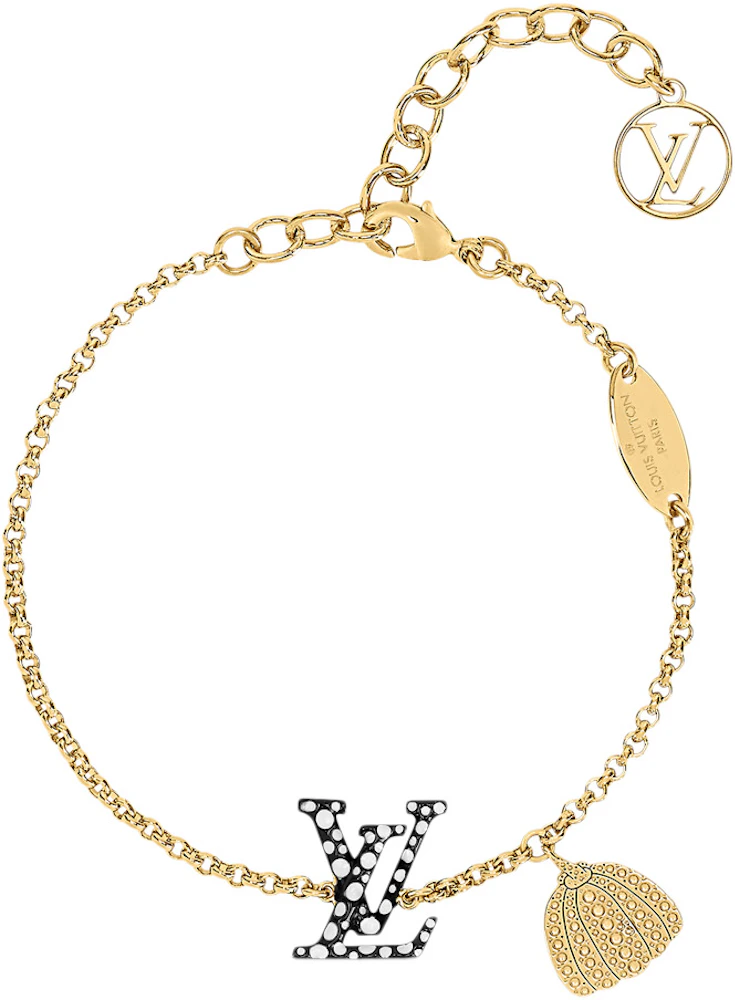 LV x YK Monogram Chain Bracelet Part of the Louis Vuitton x Yayoi Kusama  collection, the LV x YK Monogram Chain bracelet is craft… in 2023