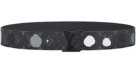 Louis Vuitton x Yayoi Kusama LV Initiales 40MM Reversible Belt Monogram Eclipse Black