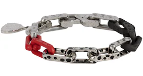Louis Vuitton x Yayoi Kusama Monogram Chain Bracelet Black/Red