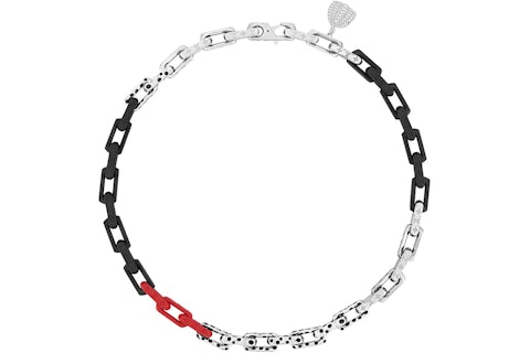 Louis Vuitton x Yayoi Kusama Collier Chaîne Monogram Noir with