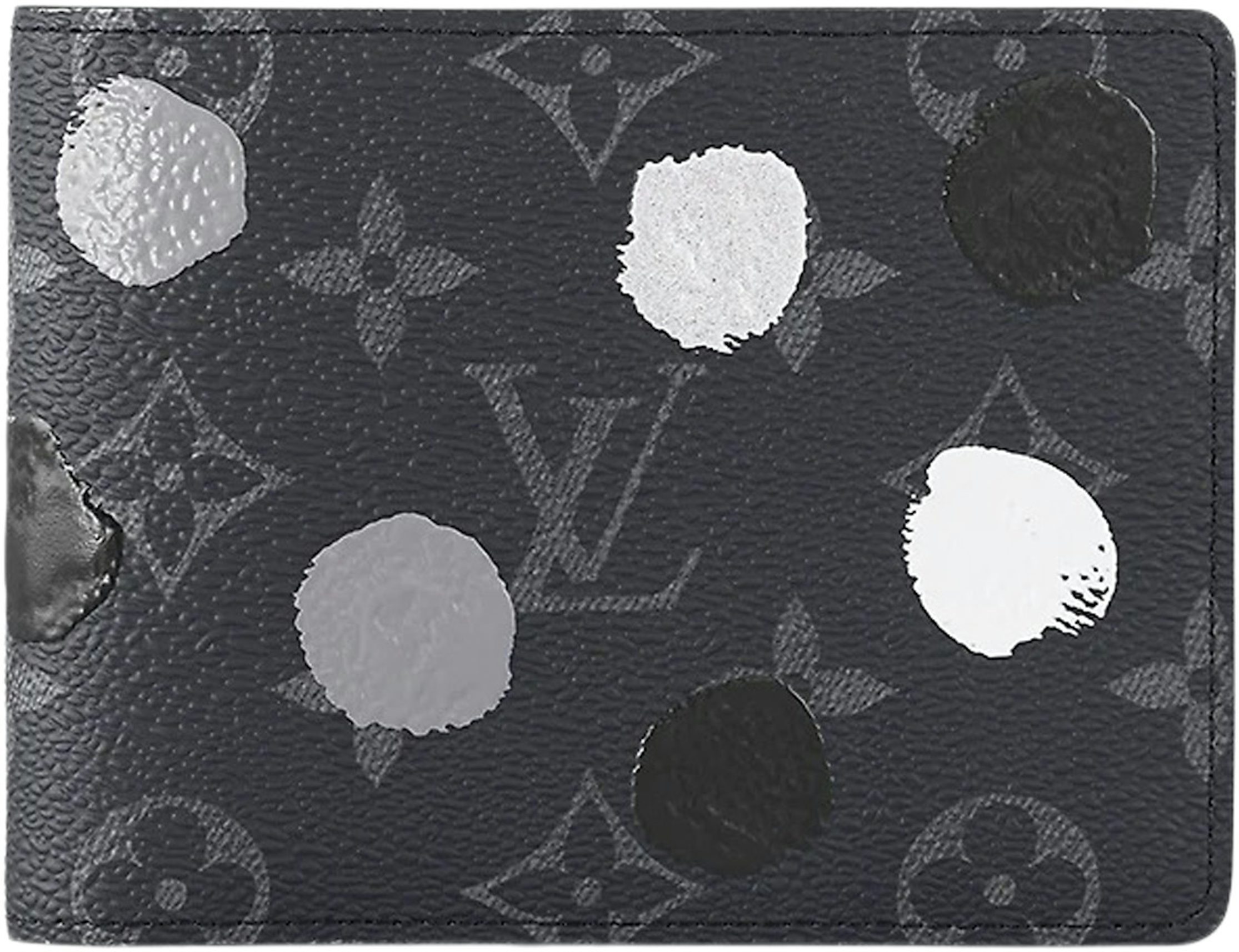Louis Vuitton Slender Wallet Monogram Eclipse in Coated Canvas - US