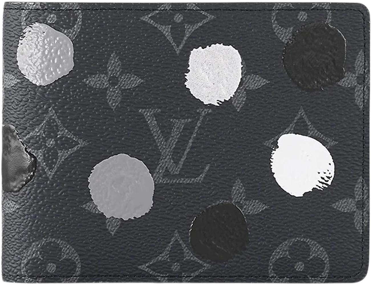 Louis Vuitton x Yayoi Kusama Monogram Eclipse Canvas Dots Coin Card Holder Wallet