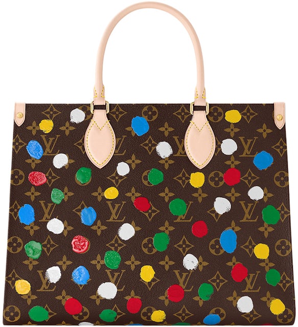 Louis Vuitton x Yayoi Kusama OnTheGo MM Monogram Multicolor in Coated  Canvas with Gold-tone - US
