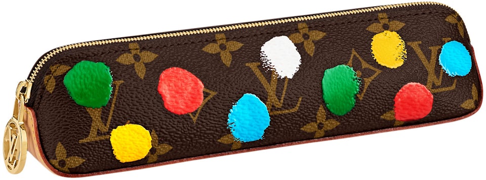 Louis Vuitton x Yayoi Kusama Painted Dots Elizabeth Pencil Pouch Monogram  Multicolor in Coated Canvas with Gold-tone - US
