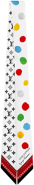 Louis Vuitton Monogram Multicolor Silk Bandeau White