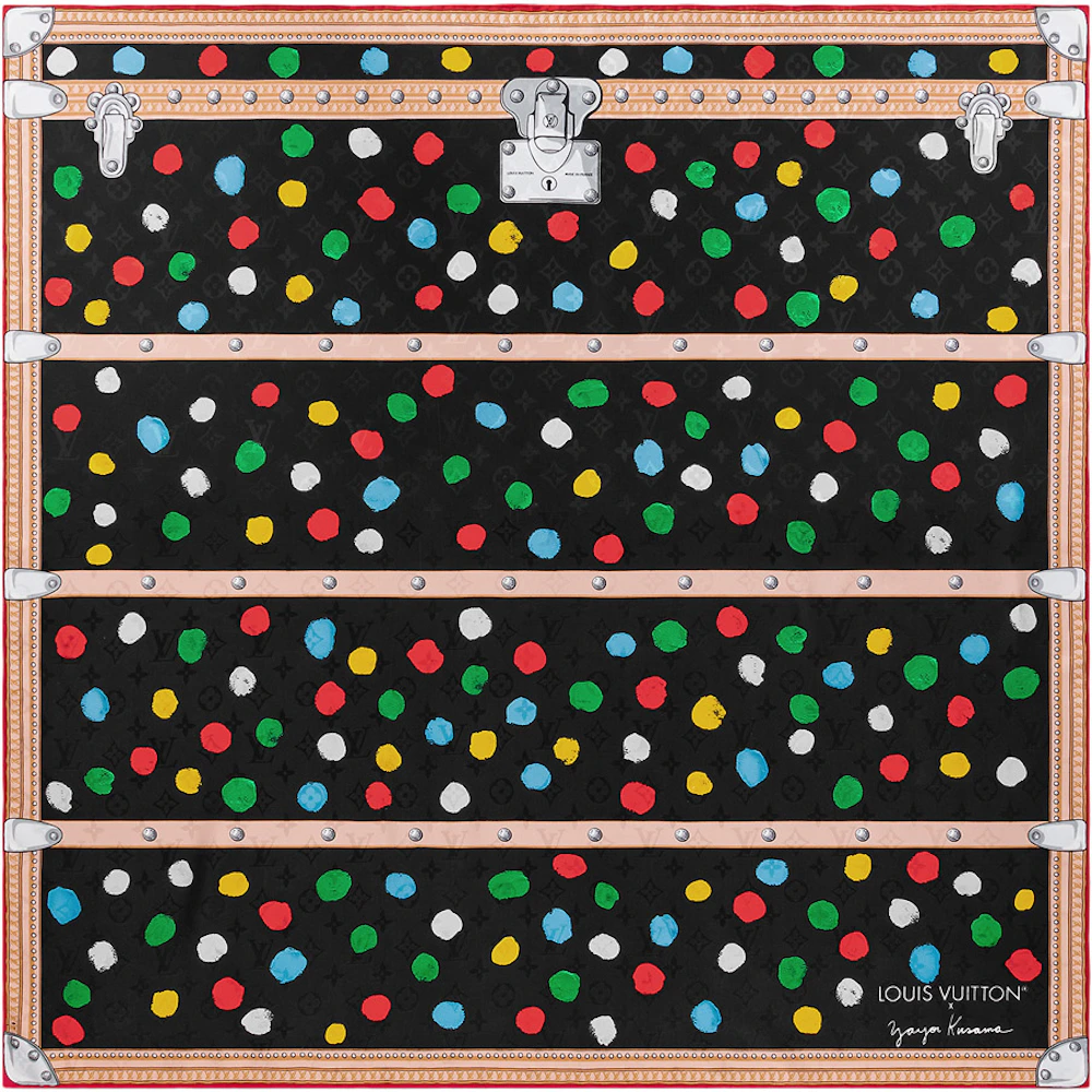 Yayoi Kusama x Louis Vuitton Monogram Multicolor Dots Malle Pyramide  QJB4GY1YMB000