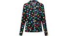 Louis Vuitton x Yayoi Kusama Painted Dots Pyjamahemd Schwarz